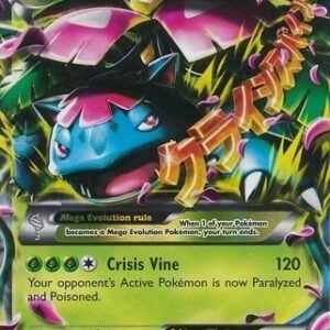 XY Base Set 2/146 M Venusaur EX (Half Art Mega)