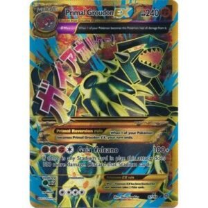 XY Ancient Origins 097/98 Primal Groudon EX (Shiny Mega Full Art)