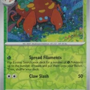 Scarlet & Violet 151 047/165 Parasect (Reverse Holo)