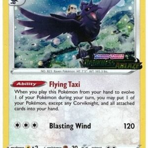 Darkness Ablaze 156/189 Corviknight (Cosmo Holo Set Stamp)