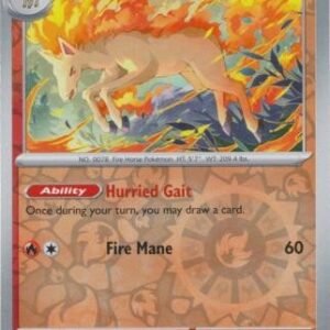 SV Destined Rivals 030/182 Rapidash (Reverse Holo)