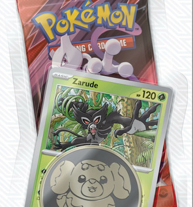 Scarlet and Violet Destined Rivals 1 Pack Checklane Blister Zarude