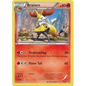 Kalos Starter Kit 9/39 Braixen (Non-Holo)