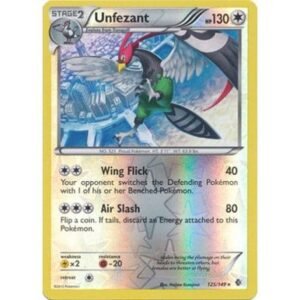 Boundaries Crossed 125/149 Unfezant (Reverse Holo)