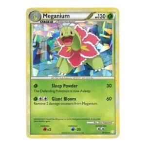 HeartGold & SoulSilver 26/123 Meganium (Shatter Holo)