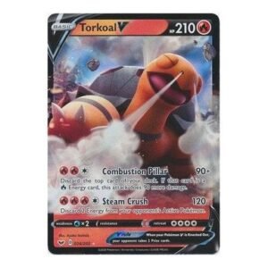 Sword & Shield (Base) 024/202 Torkoal V (Half Art)