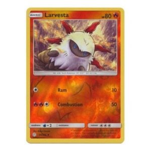 SM Cosmic Eclipse 034/236 Larvesta (Reverse Holo)
