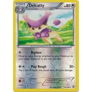 XY Primal Clash 114/160 Delcatty (Reverse Holo)