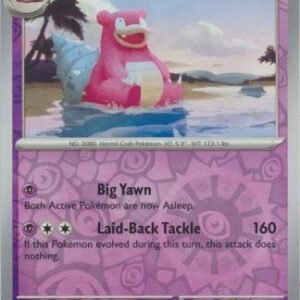 Scarlet & Violet 151 080/165 Slowbro (Reverse Holo)