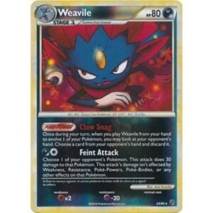 HS Undaunted 25/90 Weavile (Reverse Holo)
