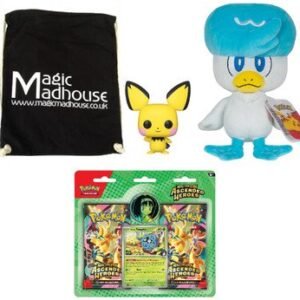 Pokemon Bundle - Plush, POP Funko, & Ascended Heroes 2 Pack Blister: Erika's Tangela