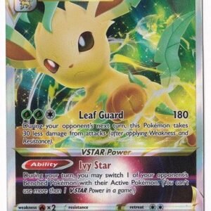 Sword & Shield Promo SWSH195 Leafeon VSTAR