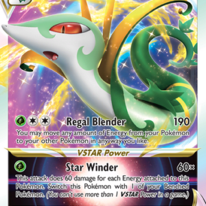 SWSH Silver Tempest 008/195 Serperior VSTAR (Full Art)