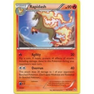 XY Flashfire 15/106 Rapidash