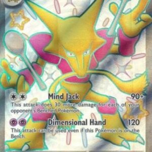 SV Paldean Fates 215/091 Alakazam ex (Full Art Shiny)