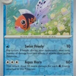 Scarlet & Violet 151 119/165 Seaking (Reverse Holo)