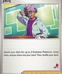 Scarlet & Violet (Base Set) 175/198 Jacq (Armarouge Symbol 49)