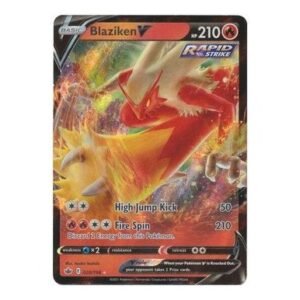 Chilling Reign 020/198 Blaziken V (Half Art)