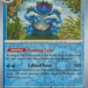 SV Obsidian Flames 052/197 Seismitoad (Reverse Holo)