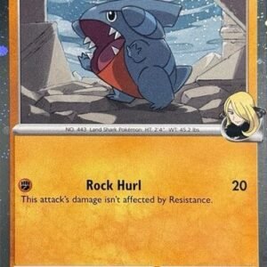 SV Destined Rivals 102/182 Cynthia's Gible (Cosmo Holo)