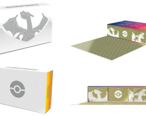 DAMAGED Charizard >>EMPTY<< Ultra Premium Collection Box