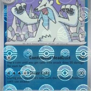 SV Black Bolt 026/086 Beartic (POKE BALL Reverse Holo)