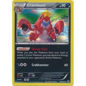 XY Primal Clash 92/160 Crawdaunt (Holo)