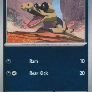ME Phantasmal Flames 064/094 Sandile (Reverse Holo)