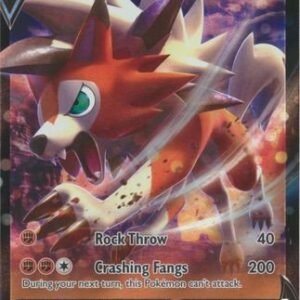 Evolving Skies 091/203 Lycanroc V (Half Art)