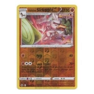 Chilling Reign 079/198 Galarian Sirfetch'd (Reverse Holo)