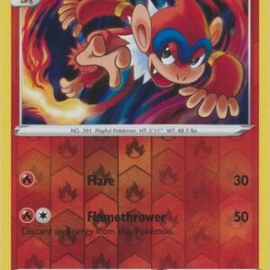 Brilliant Stars 025/172 Monferno (Reverse Holo)