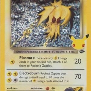 Celebrations Classic Collection 015/132 Rocket's Zapdos (Holo)