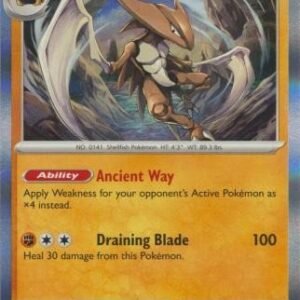 Scarlet & Violet 151 141/165 Kabutops (Holo)
