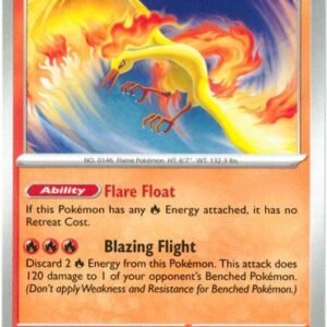 Scarlet & Violet 151 146/165 Moltres (Non-Holo)