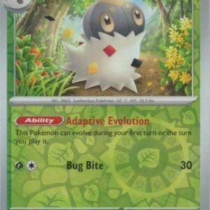 Scarlet & Violet (Base Set) 009/198 Spewpa (Reverse Holo)