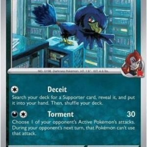 SV Destined Rivals 127/182 Team Rocket's Murkrow