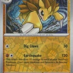 SV Twilight Masquerade 098/167 Sandslash (Reverse Holo)