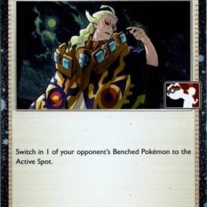 SV Paldea Evolved 172/193 Boss’s Orders [Ghetsis] (Prize Pack League Promo Cosmo Holo)