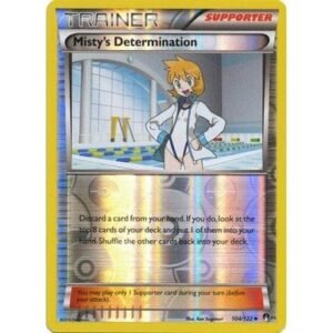 XY BREAKpoint 104/122 Misty's Determination (Reverse Holo)