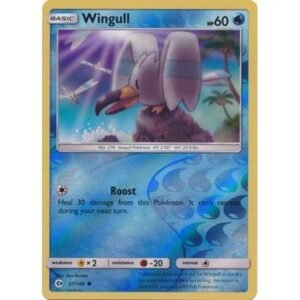 Sun and Moon (Base Set) 37/149 Wingull (Reverse Holo)