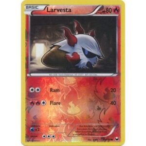 Dark Explorers 20/108 Larvesta (Reverse Holo)