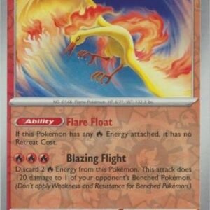 Scarlet & Violet 151 146/165 Moltres (Reverse Holo)