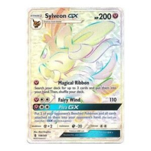 SM Guardians Rising 158/145 Sylveon GX (Rainbow Rare)