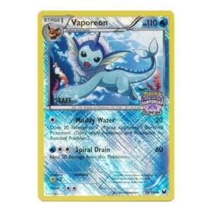 Dark Explorers 25/108 Vaporeon (STATE, PROVINCE League Promo STAFF)