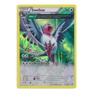 XY Roaring Skies 72/108 Swellow (Holo)