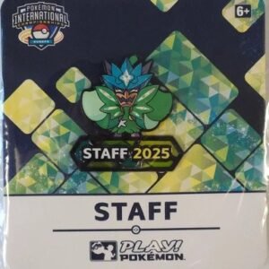 EUIC STAFF 2025 Teal Mask Ogerpon Pin Badge