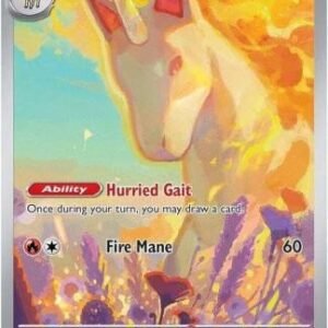 SV Destined Rivals 189/182 Rapidash (Illustration Rare)