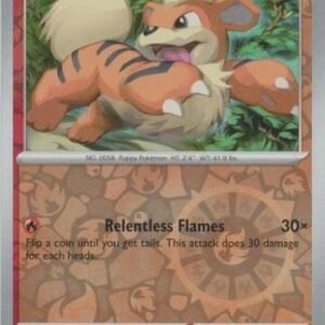 Scarlet & Violet (Base Set) 030/198 Growlithe (Reverse Holo)