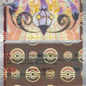 SV White Flare 018/086 Chandelure (POKE BALL Reverse Holo)