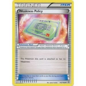 XY Primal Clash 142/160 Weakness Policy